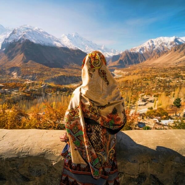 hunza valley autumn