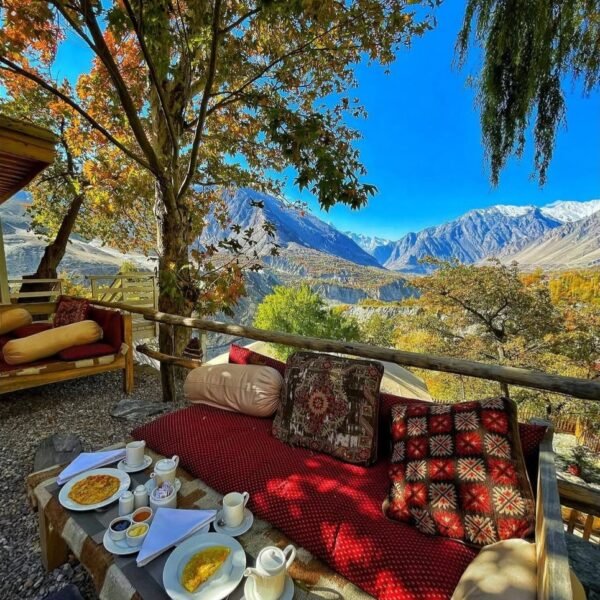 Kha Basi Cafe Hunza Restaurants in Hunza Valley cafés in hunza valley Autumn