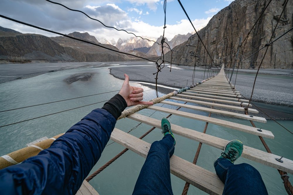 Hussaini Suspension Bridge