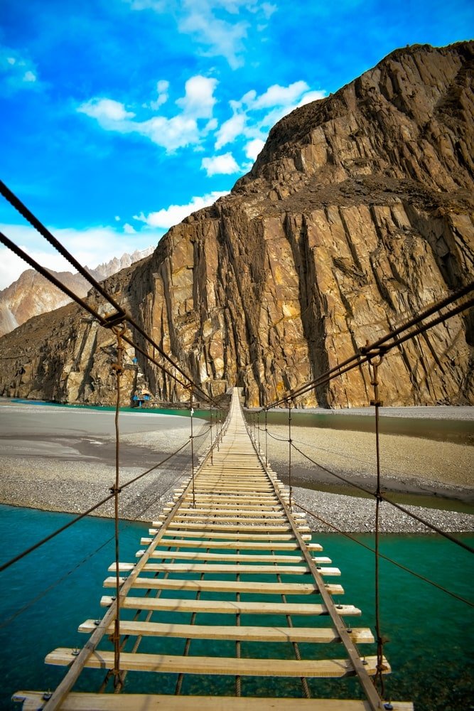 Hussaini Suspension Bridge